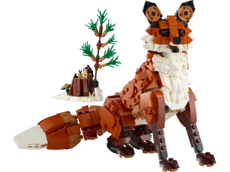 Creator 3-en-1 Animaux de la forêt Renard roux (31154)